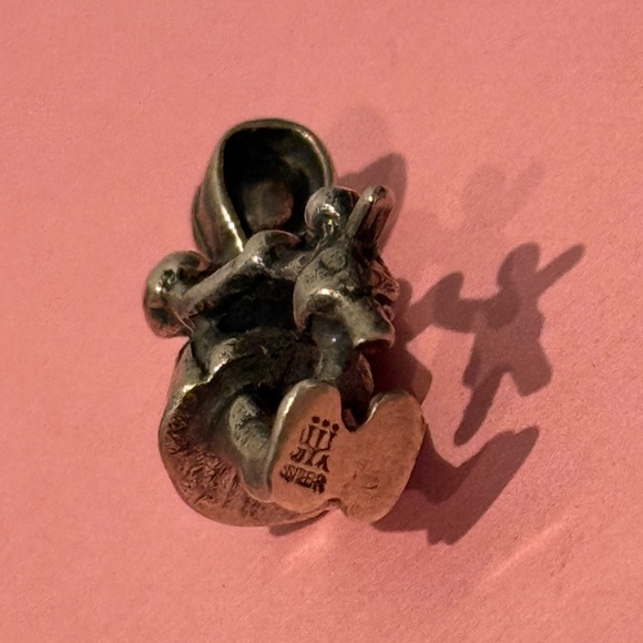 James Avery retired girl w/ doll charm - Picture 4 of 6